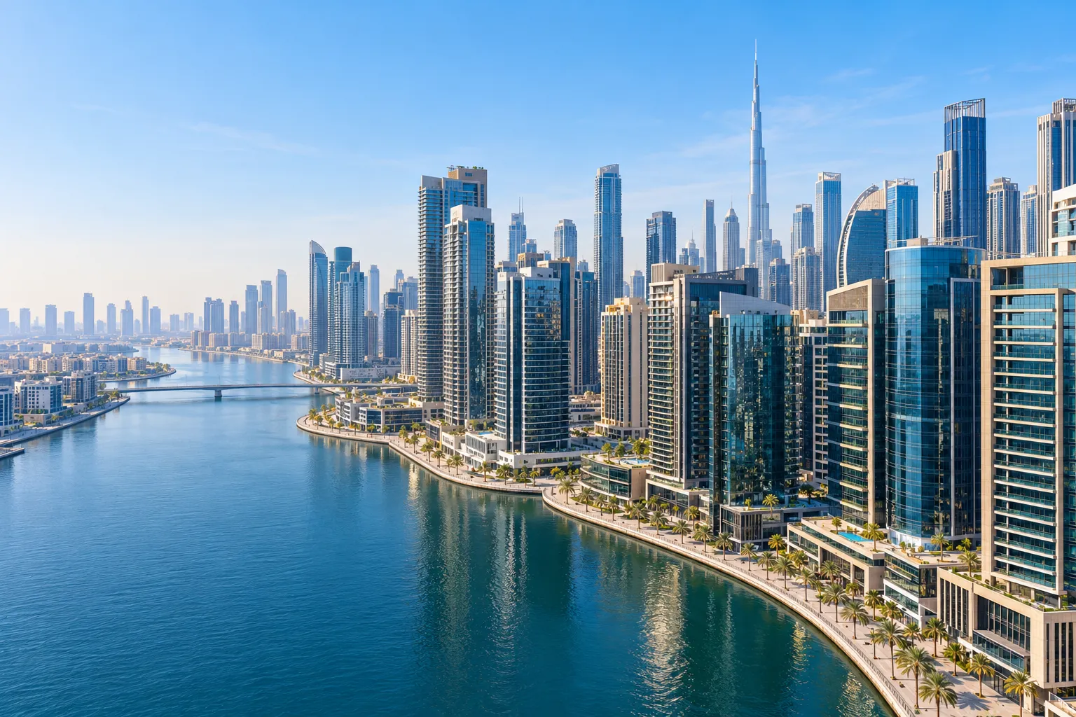 About Gxpress UAE service, illustrated with a photo of the operation.